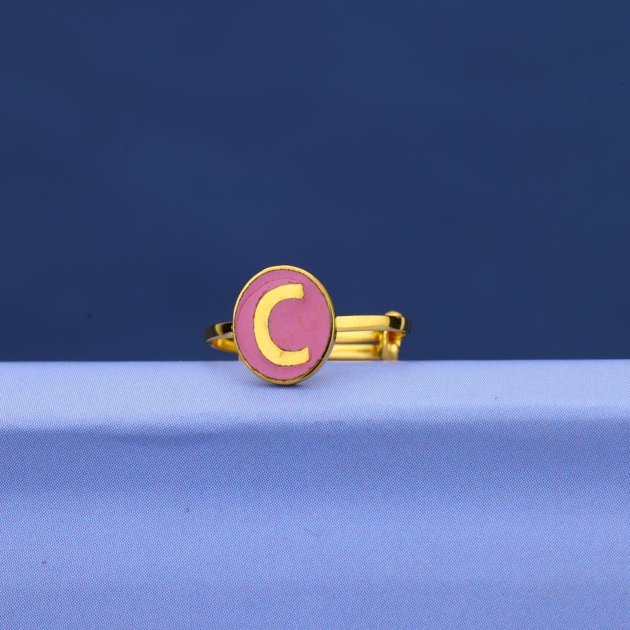 C-alphabet Kids Ring