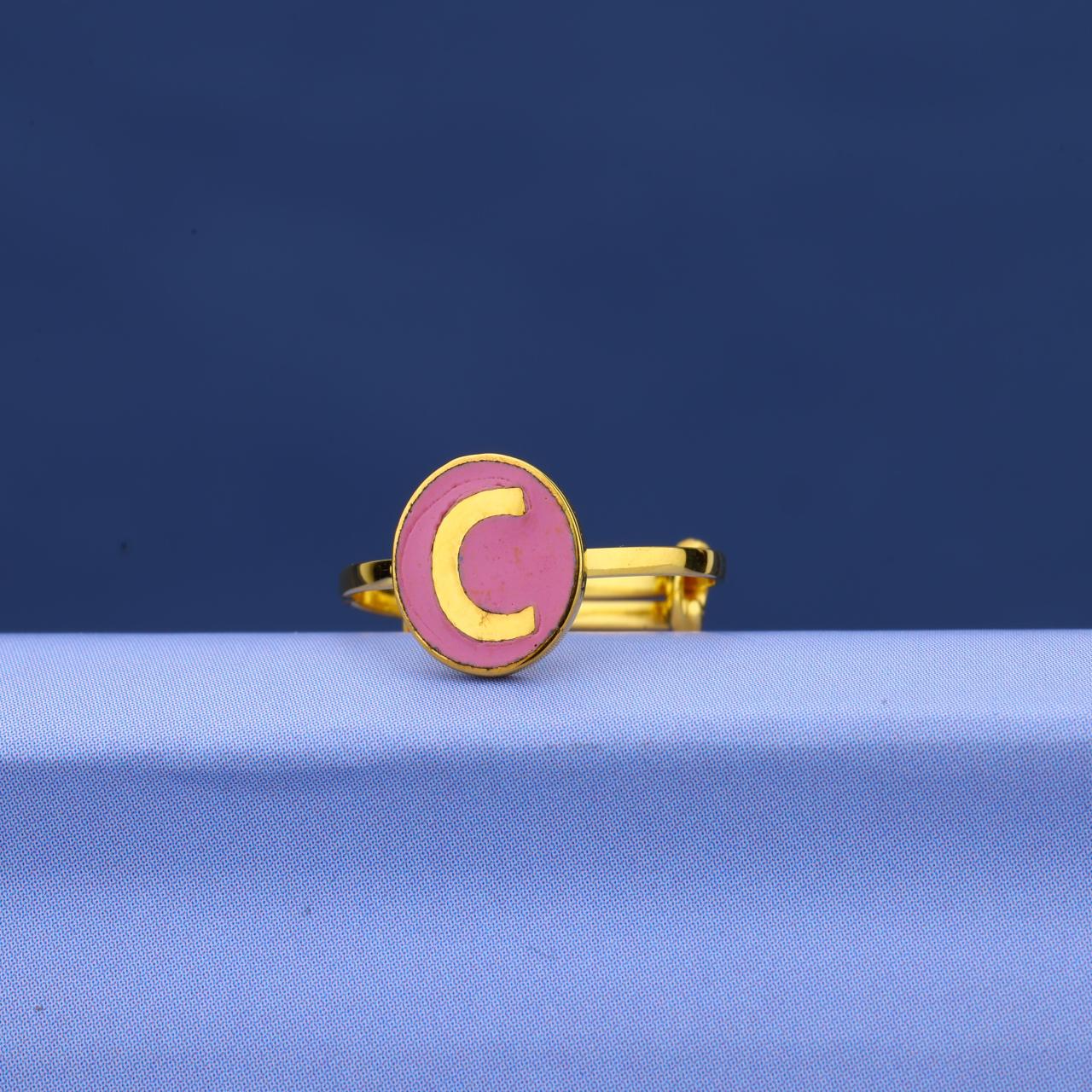 C-alphabet Kids Ring