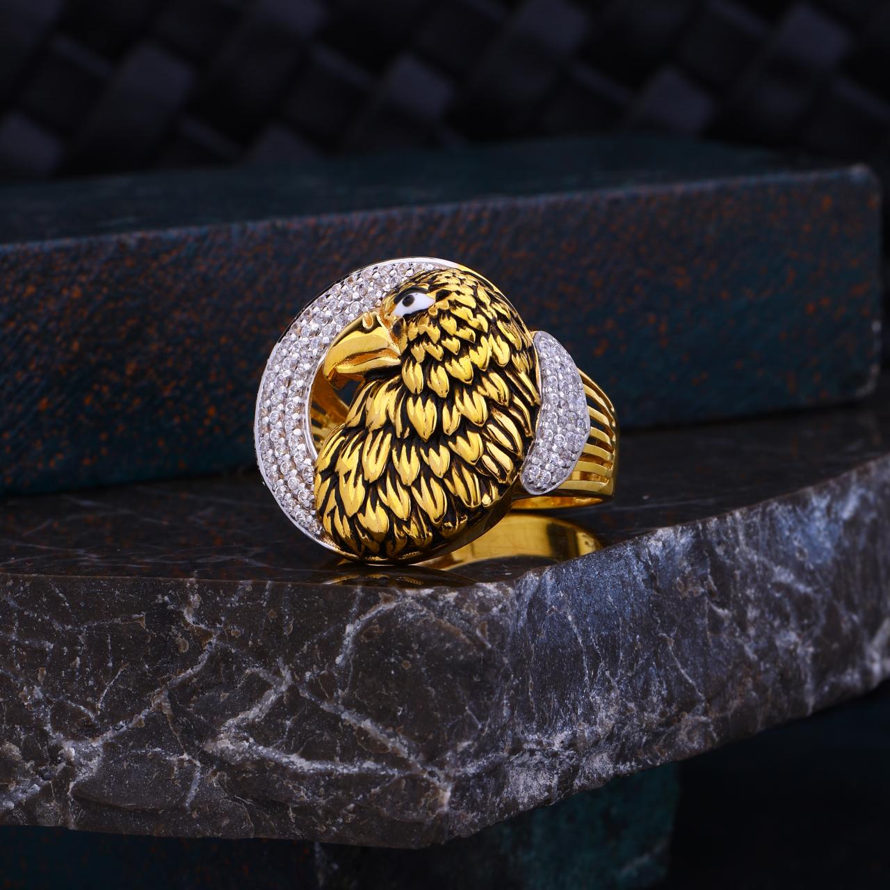 Eagle Ring (JRG01199) | Satva Gold