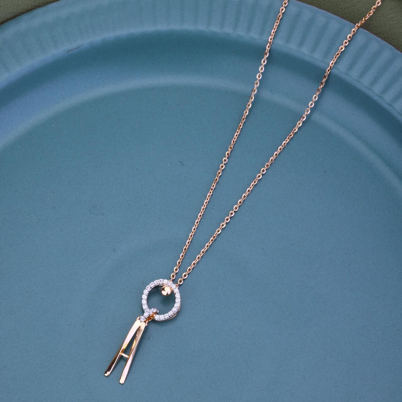 Alphabet Chain Pendant