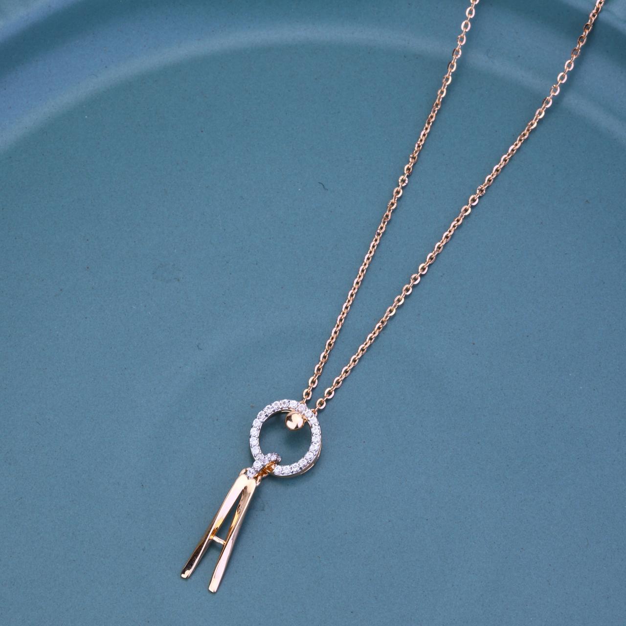 Alphabet Chain Pendant
