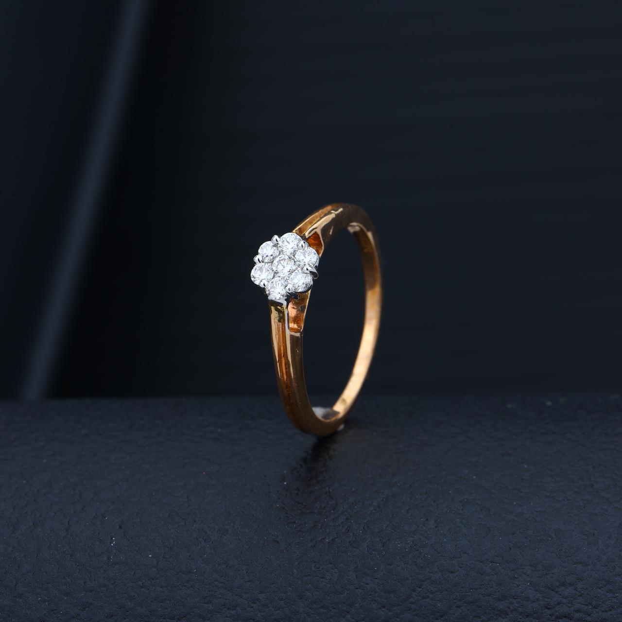 Zenvoria Seraphelle Real Diamond Ring