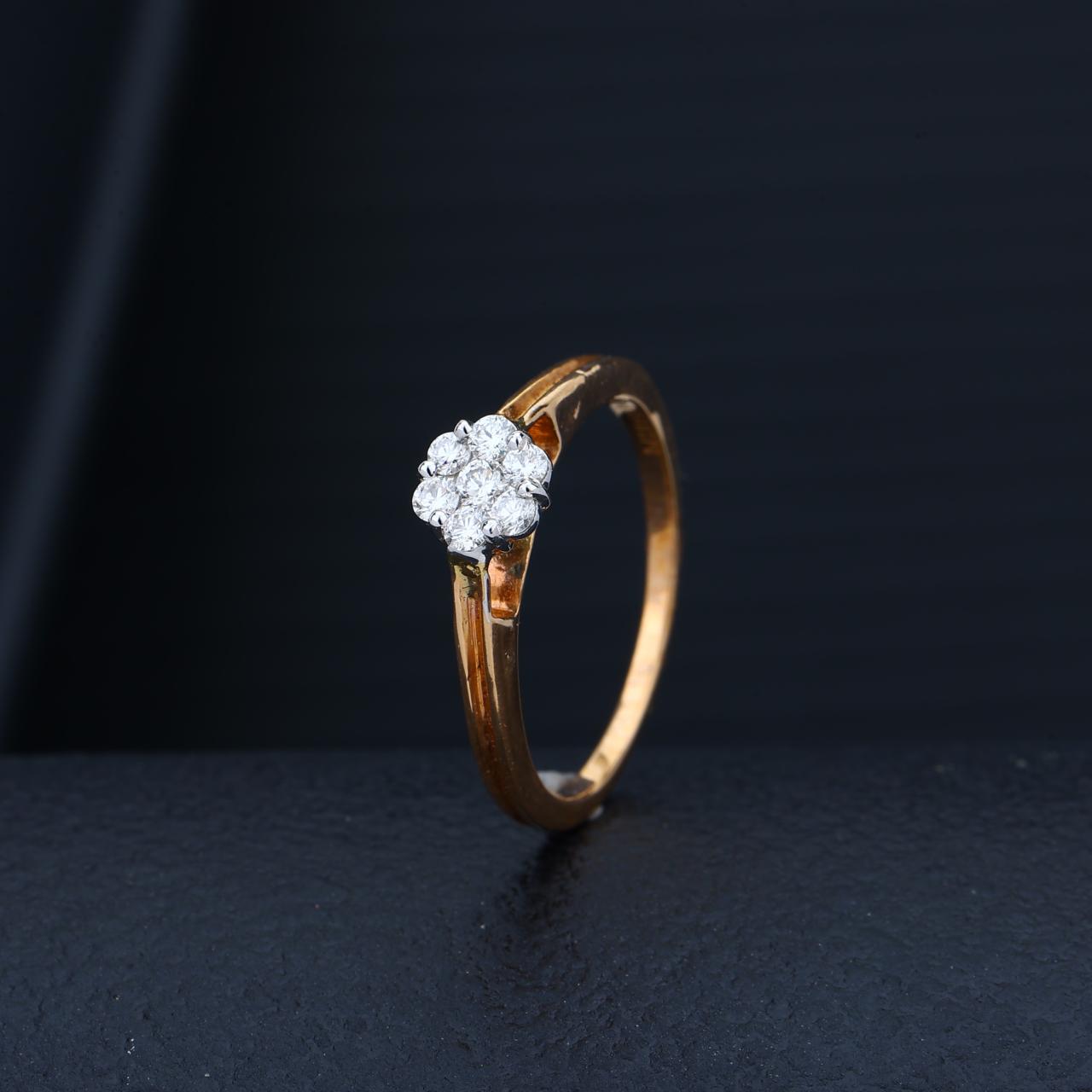Zenvoria Seraphelle Real Diamond Ring