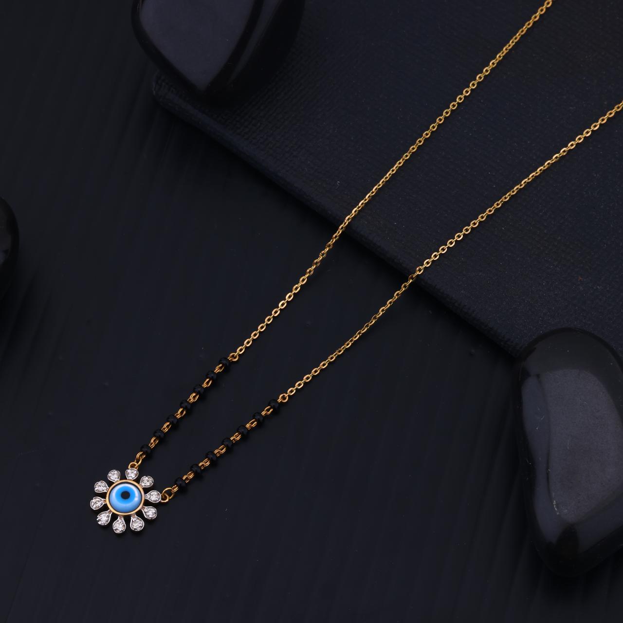 Lotus Soul Real Diamond Mangalsutra (dms18-37)