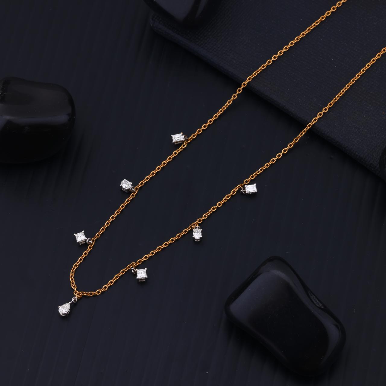 Studio Spark Real Diamond Chain Pendant