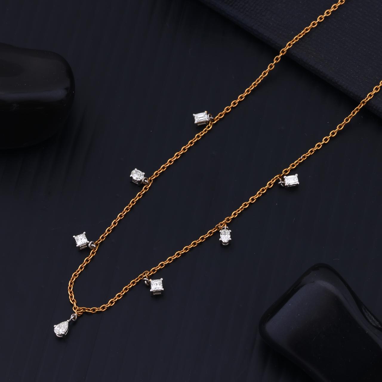 Studio Spark Real Diamond Chain Pendant