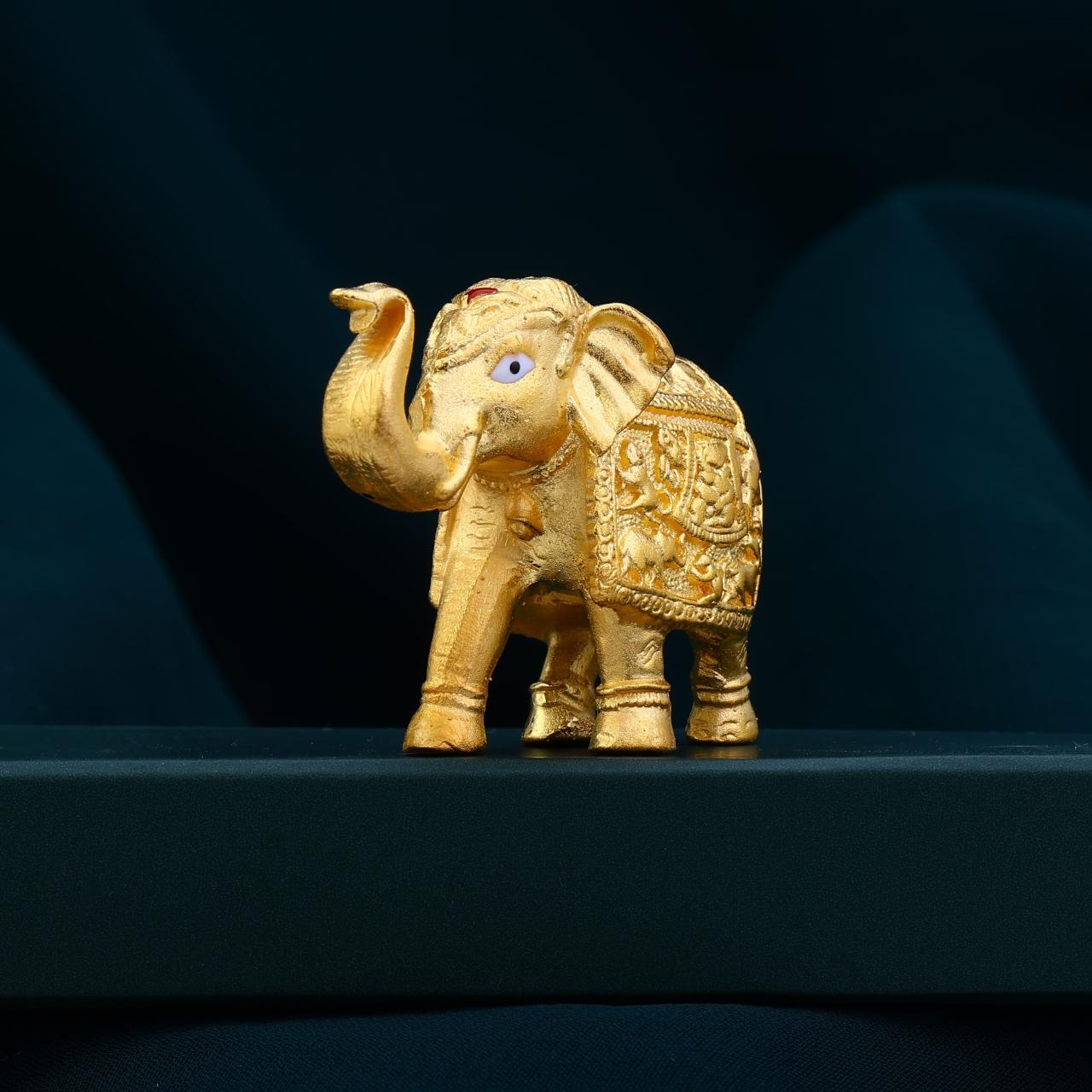 Gajraj Goldan Elephant Idol