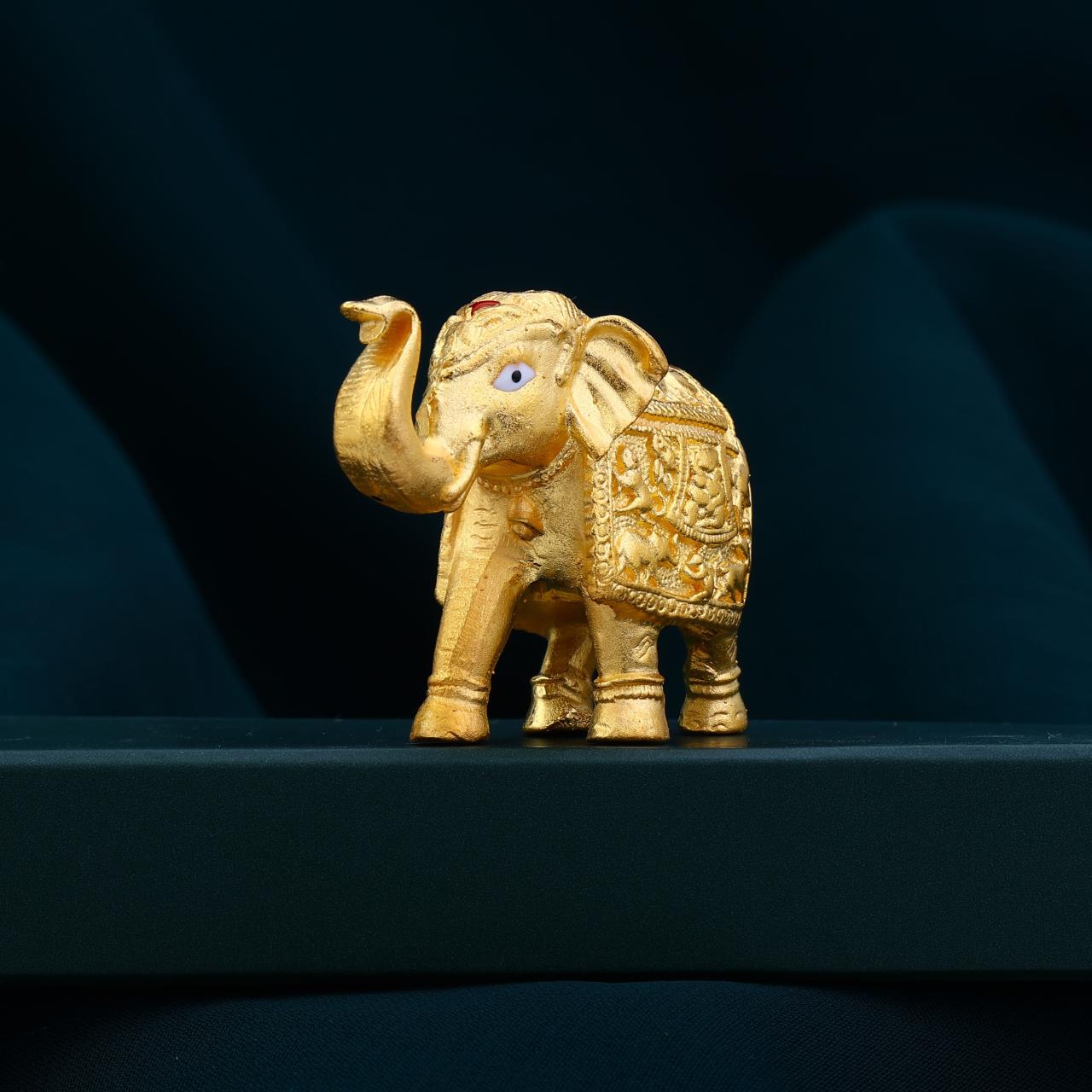 Gajraj Goldan Elephant Idol