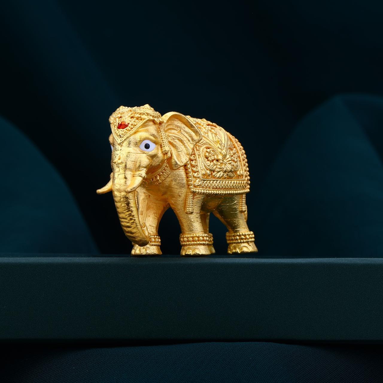 Gajraj Golden  Elephant Idol