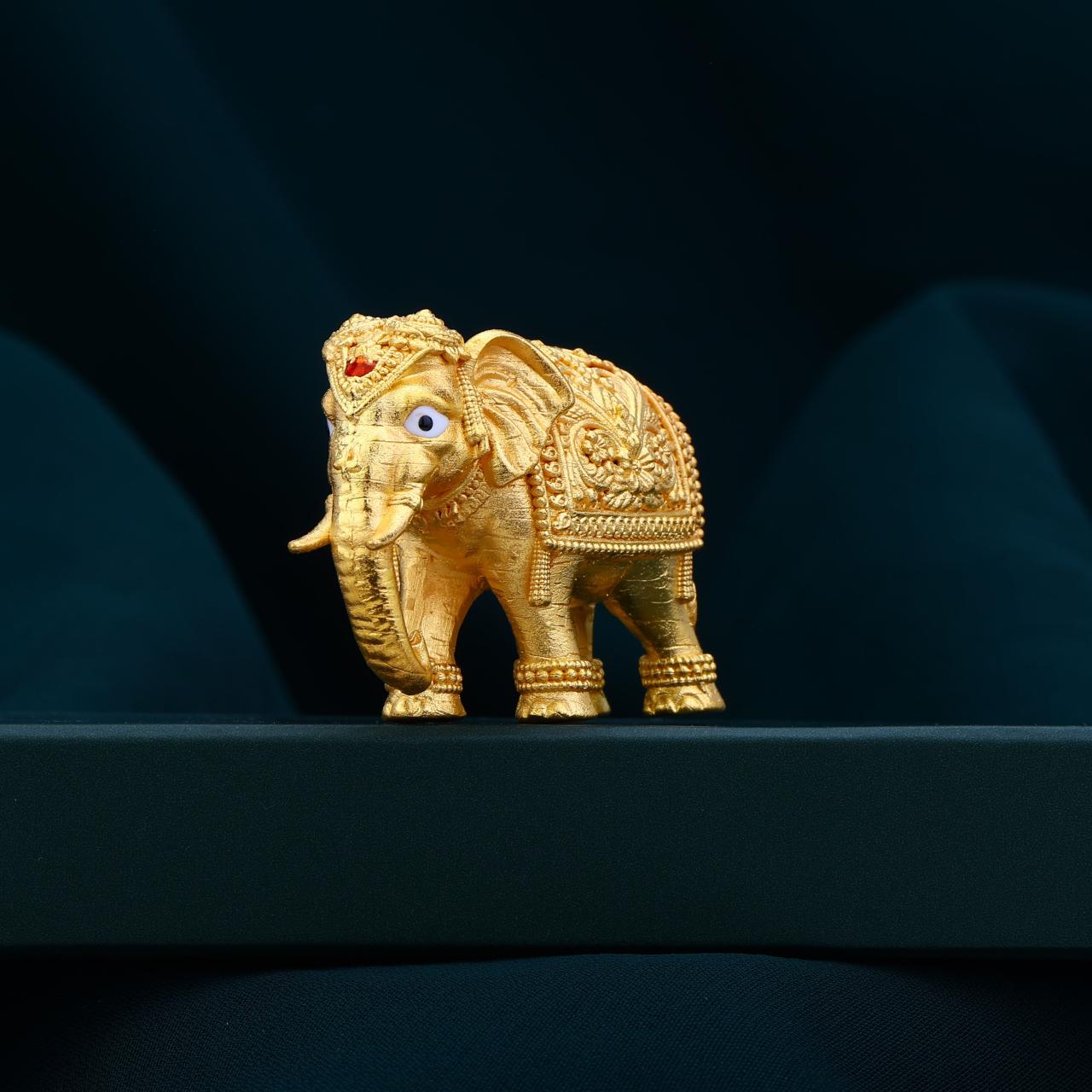 Gajraj Golden  Elephant Idol