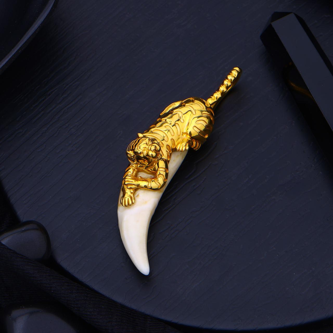 Tiger Tooth Pendant