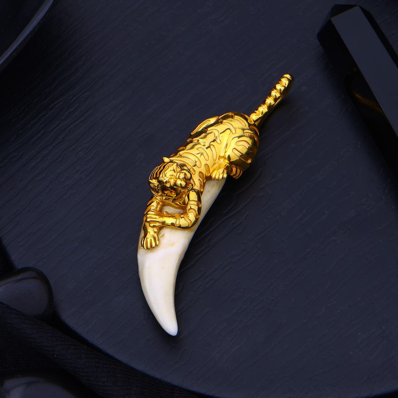 Tiger Tooth Pendant