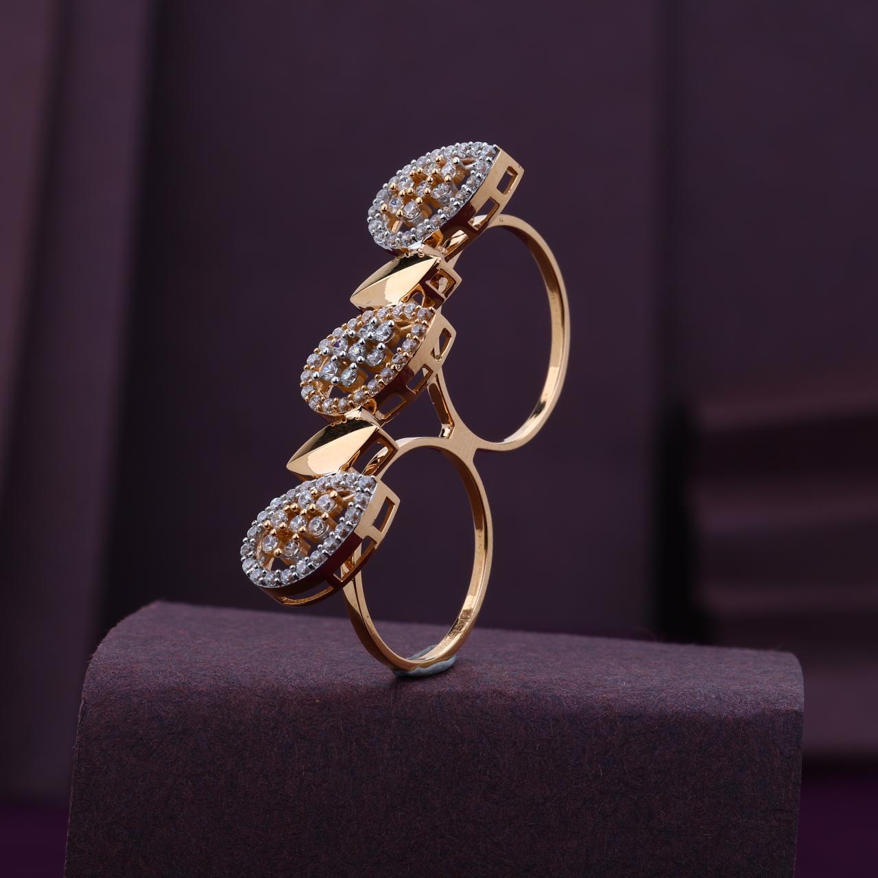 Double Finger Ring-