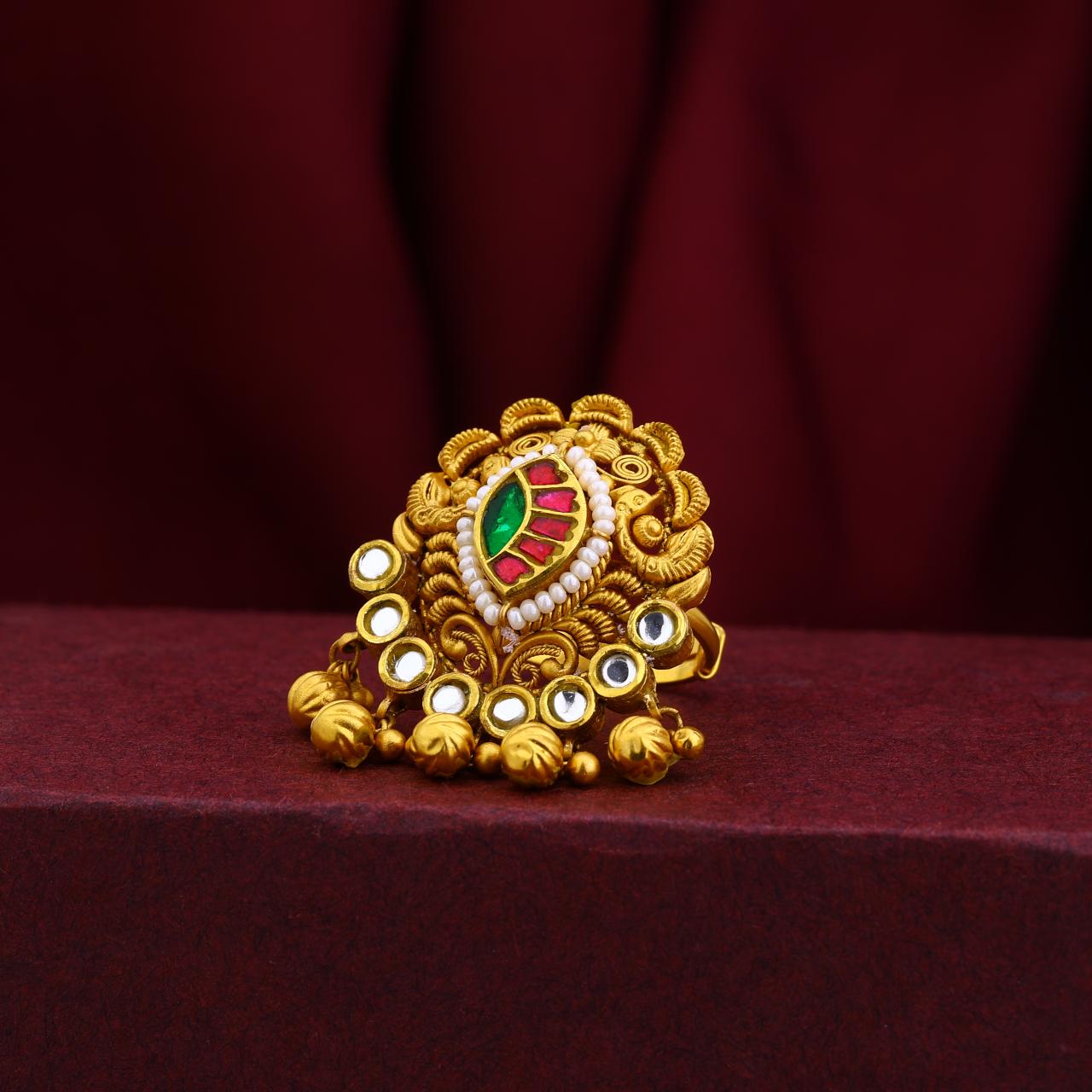 Rajika Legacy Antique Heritage Ring
