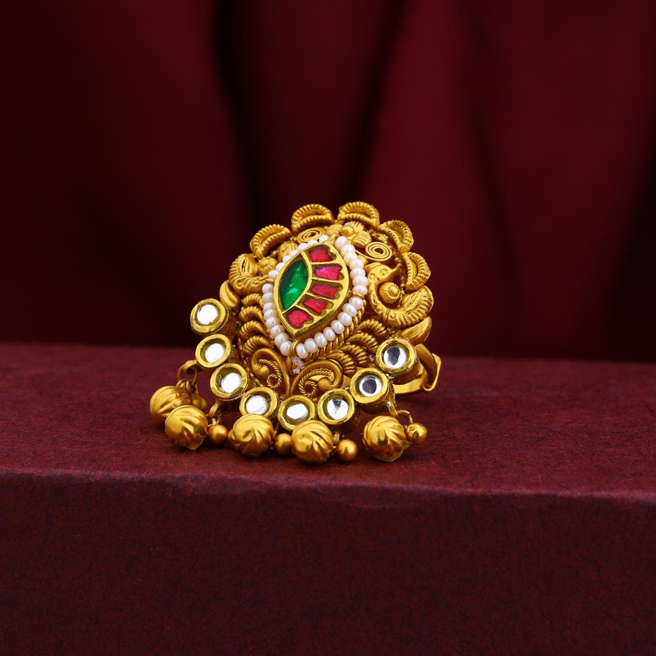 Rajika Legacy Antique Heritage Ring