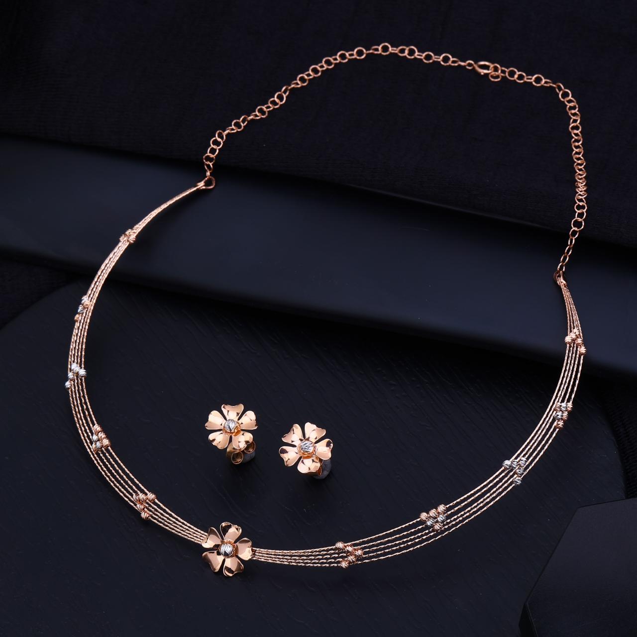 Florentina Glow Italian Necklace Set