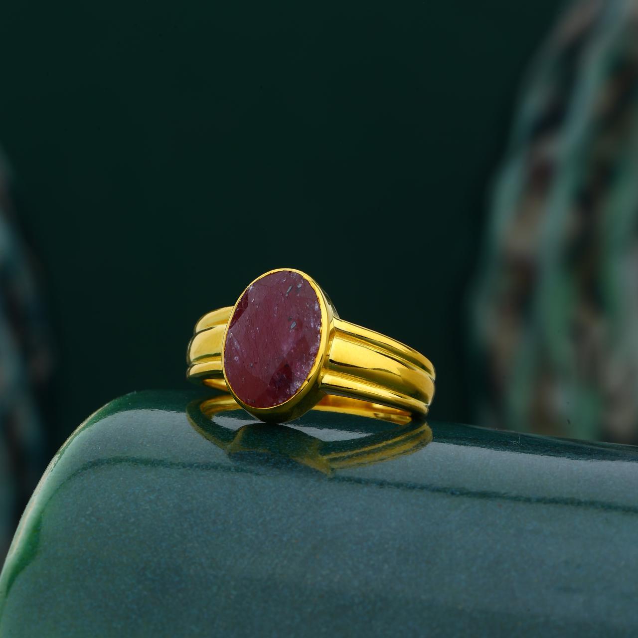 Surya Ratna Ruby Ring | Satva Gold