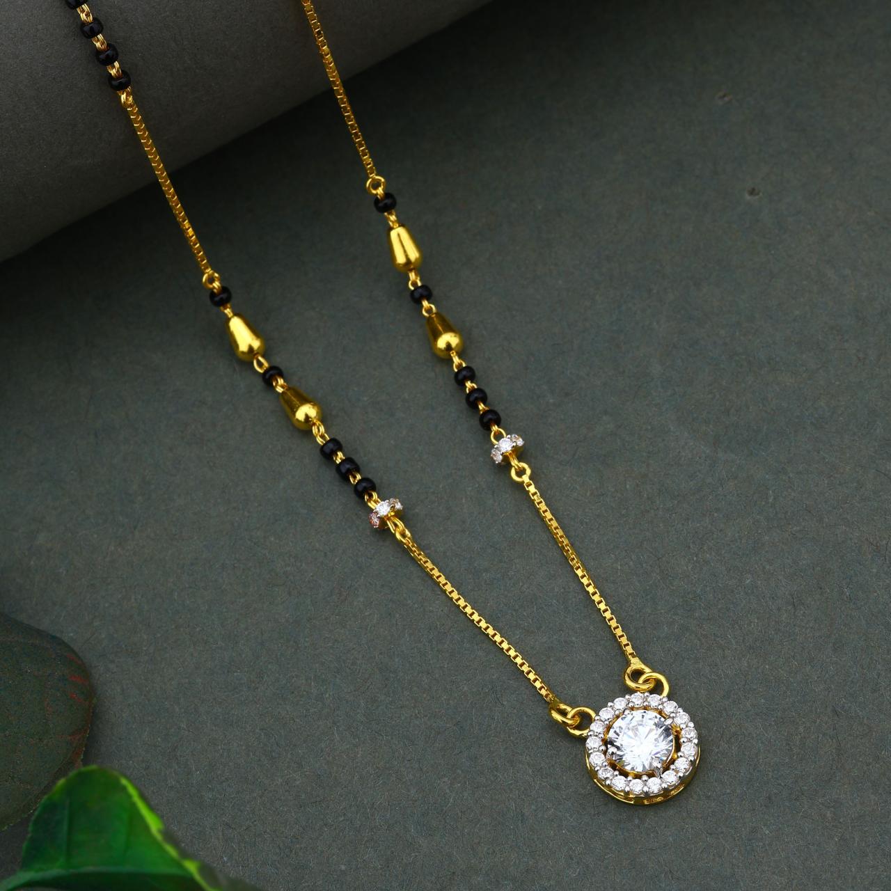 Luxglow Cz Mangalsutra