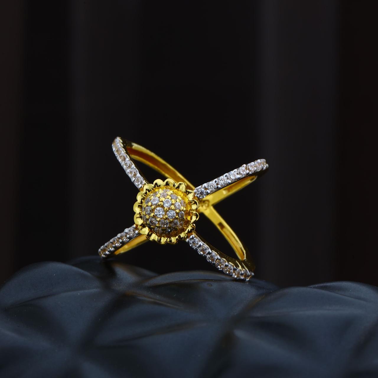 Starlight Veil Ladies Ring