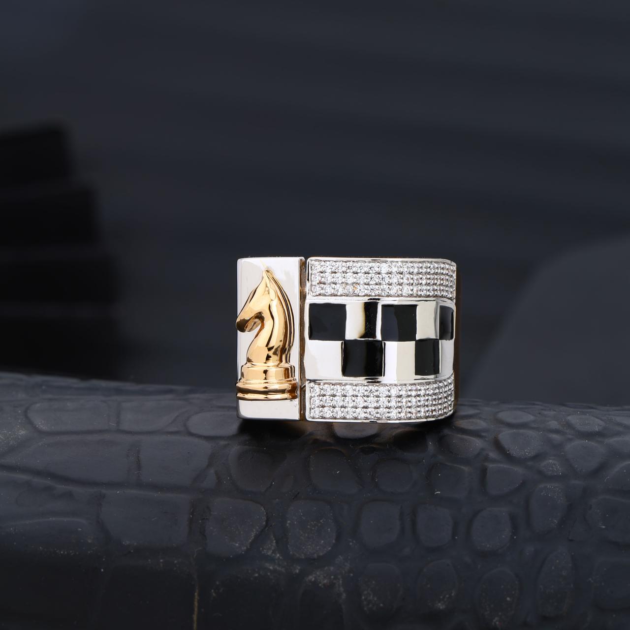 Grandmaster Chess Knight Signet