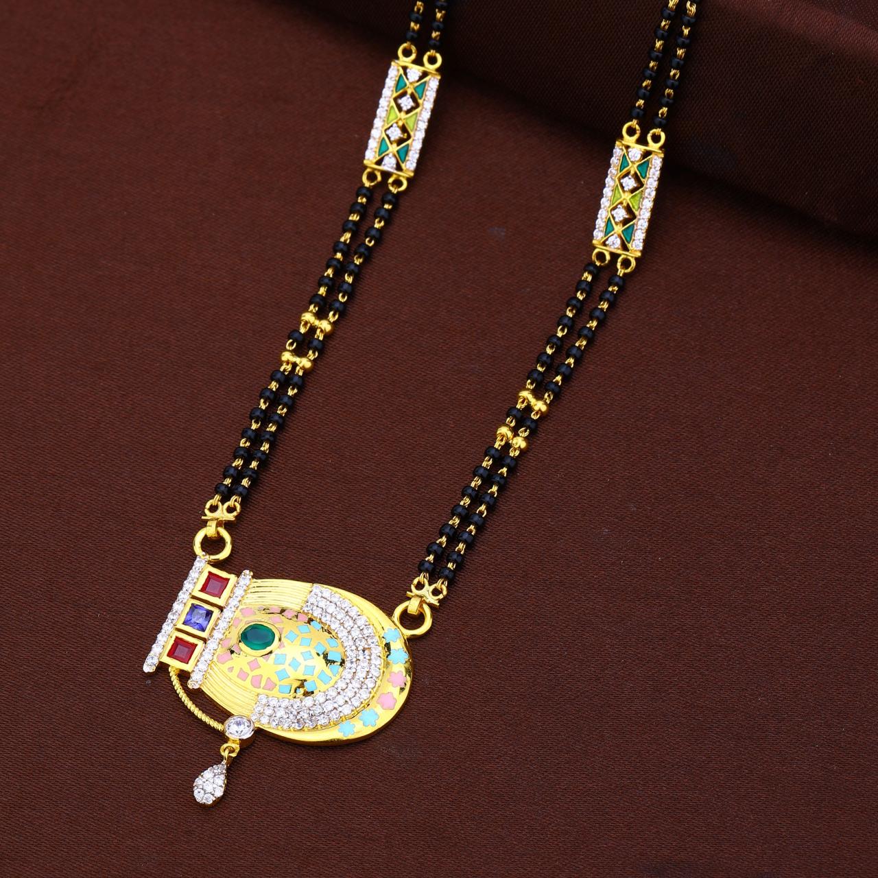 Heritage Vibrant Mosaic Mangalsutra (CMG22-1183)