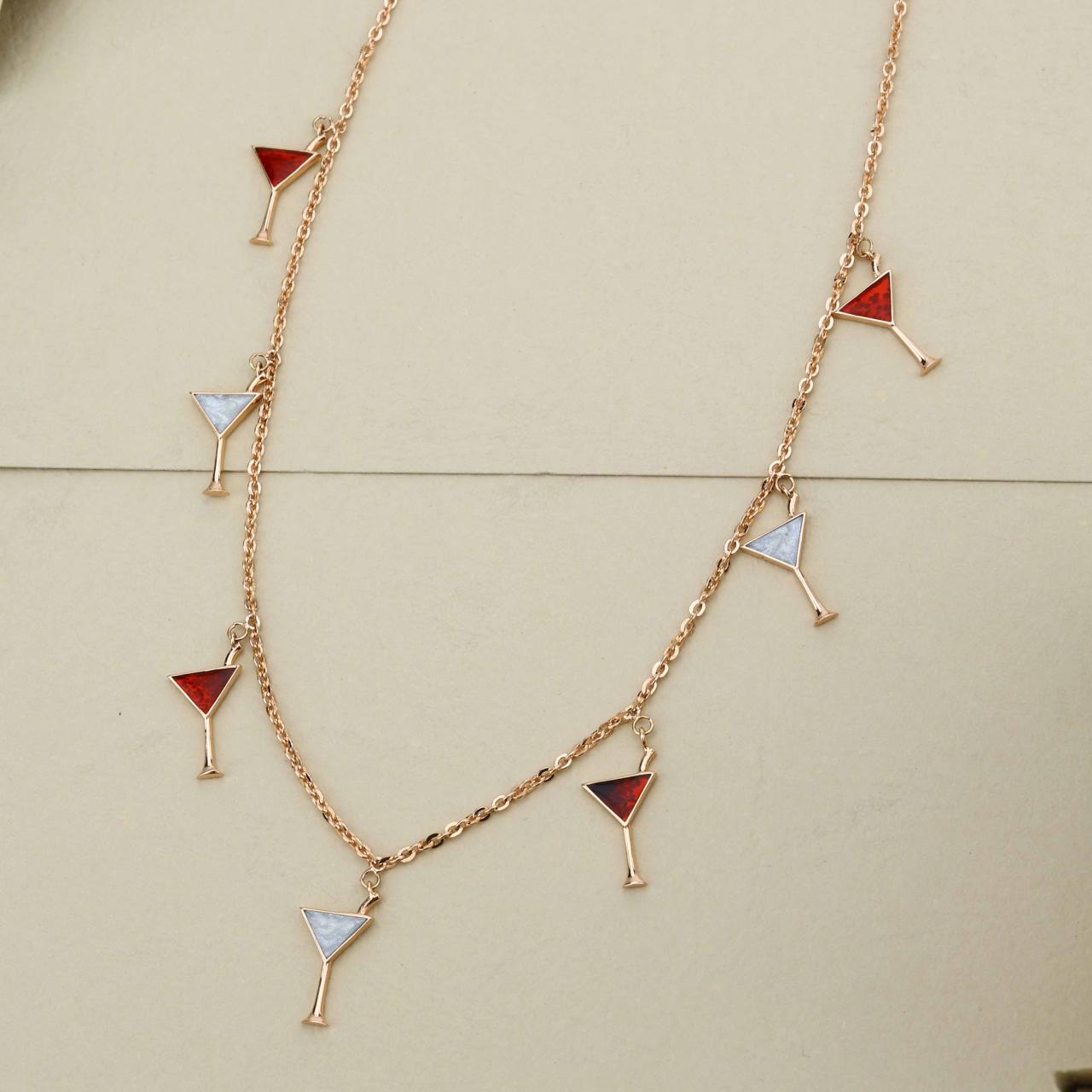 Martini Glass Charm Tanmaniya (VPT18-59)