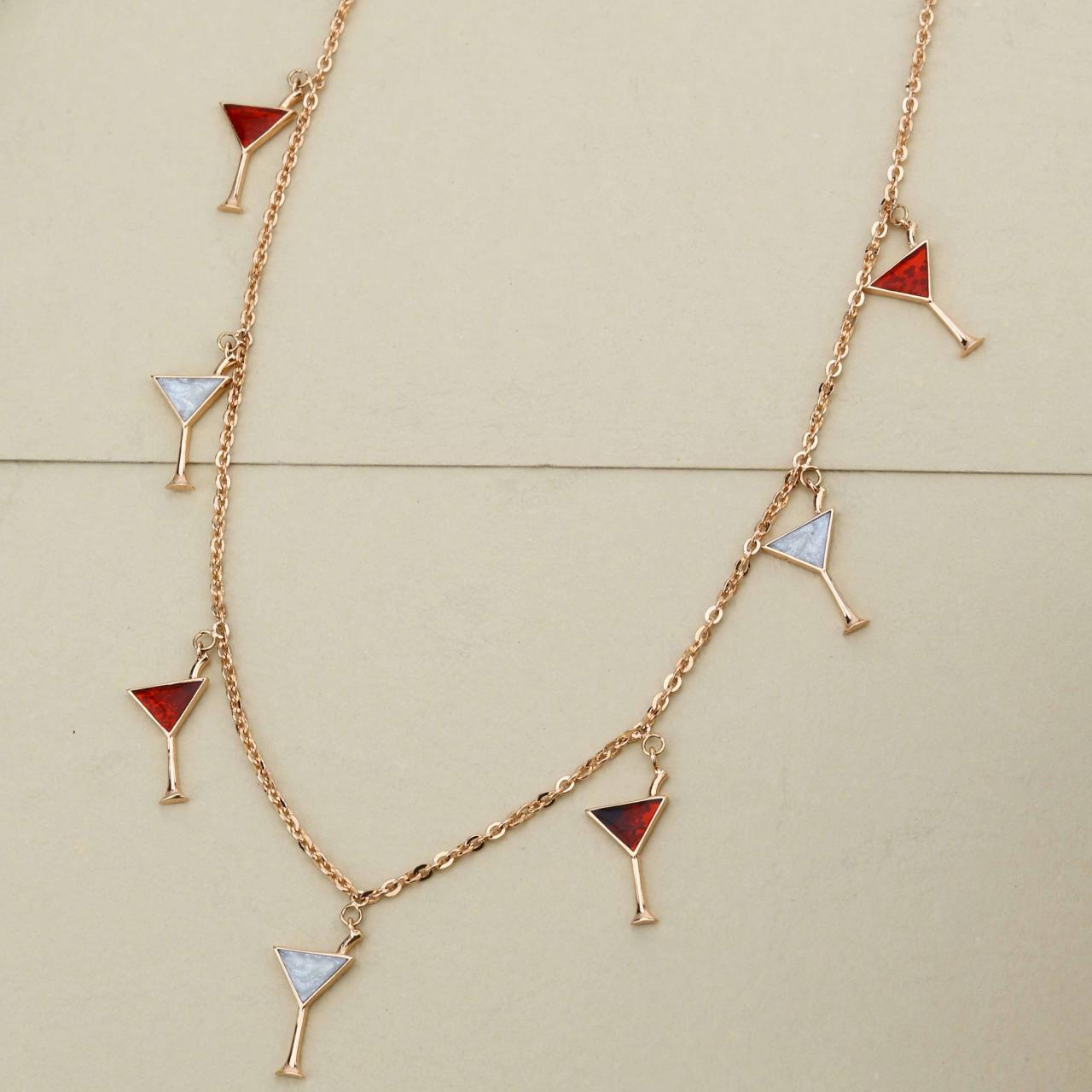 Martini Glass Charm Tanmaniya (VPT18-59)