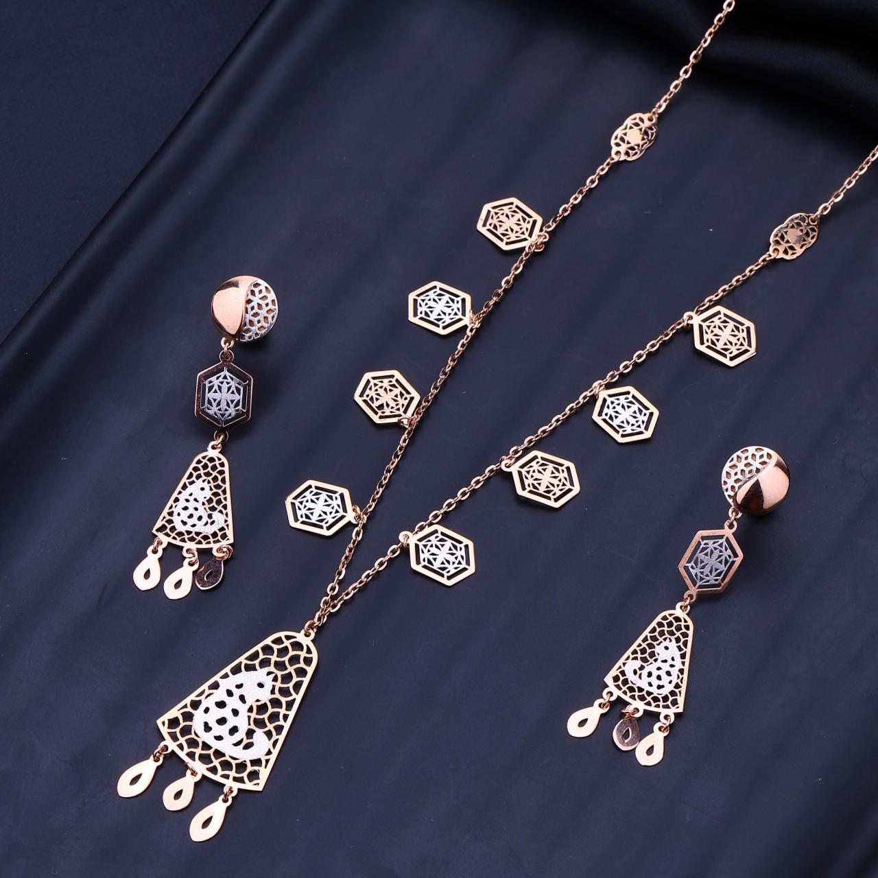 Rose Gold Pendant Set (VDS18-21 / VES18-21)
