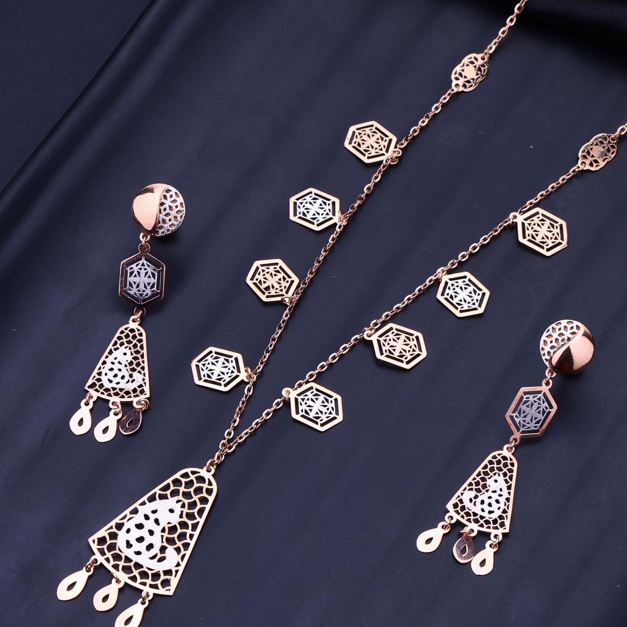 Rose Gold Pendant Set (VDS18-21 / VES18-21)