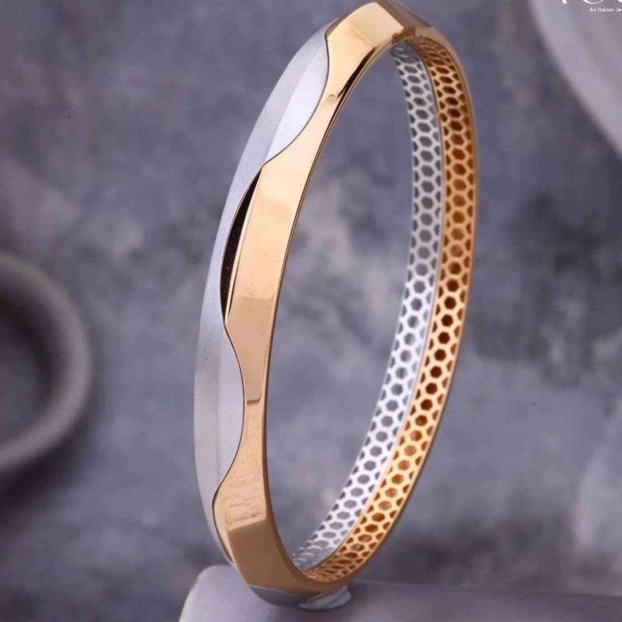 Dual-tone Wave Pattern Kada (VRGK18-170)