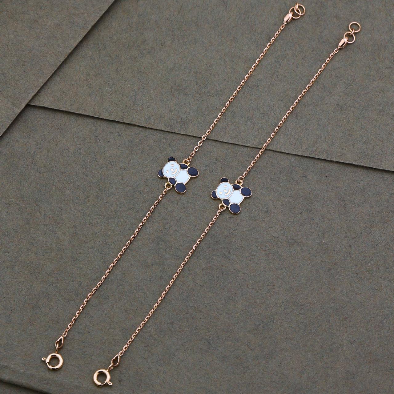 Kids Panda Chain Bracelet (KB18-296)