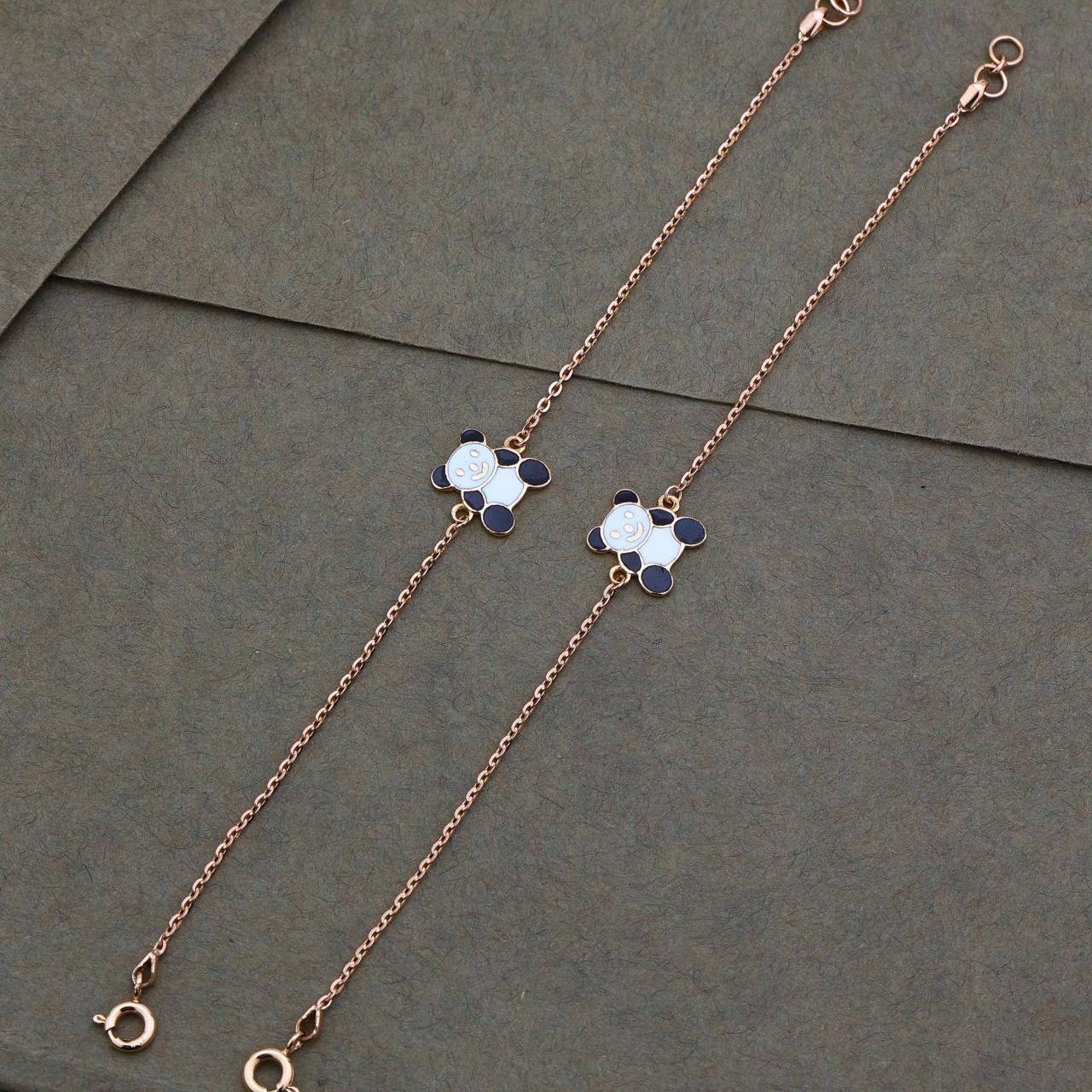 Kids Panda Chain Bracelet (KB18-296)