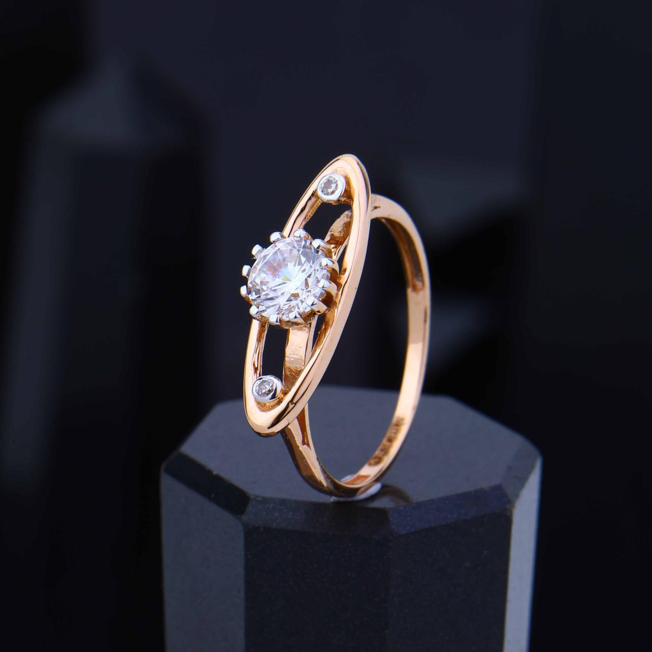 Oval Halo Solitaire Ring