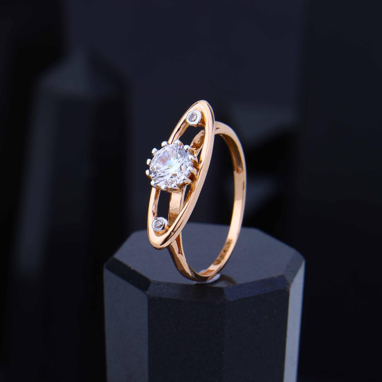 Oval Halo Solitaire Ring