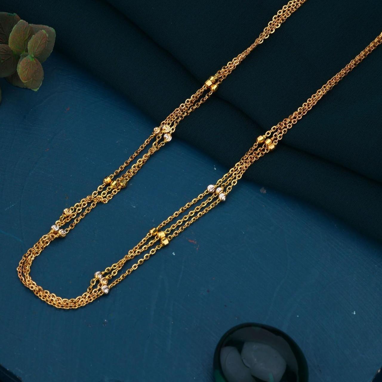Multi Layer Designer Gold Chain