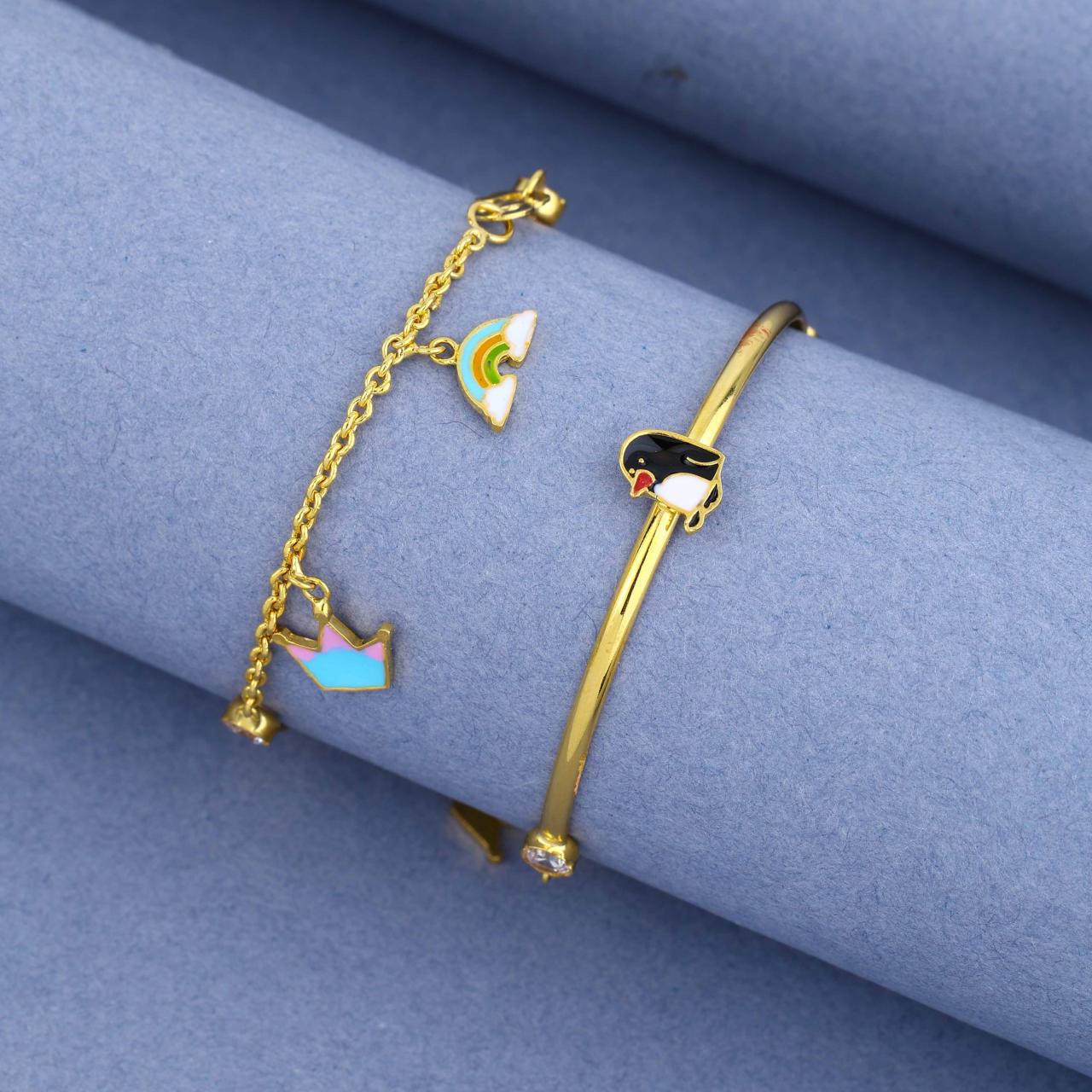 Kids Penguin Charm Kadli (KKD18-373)