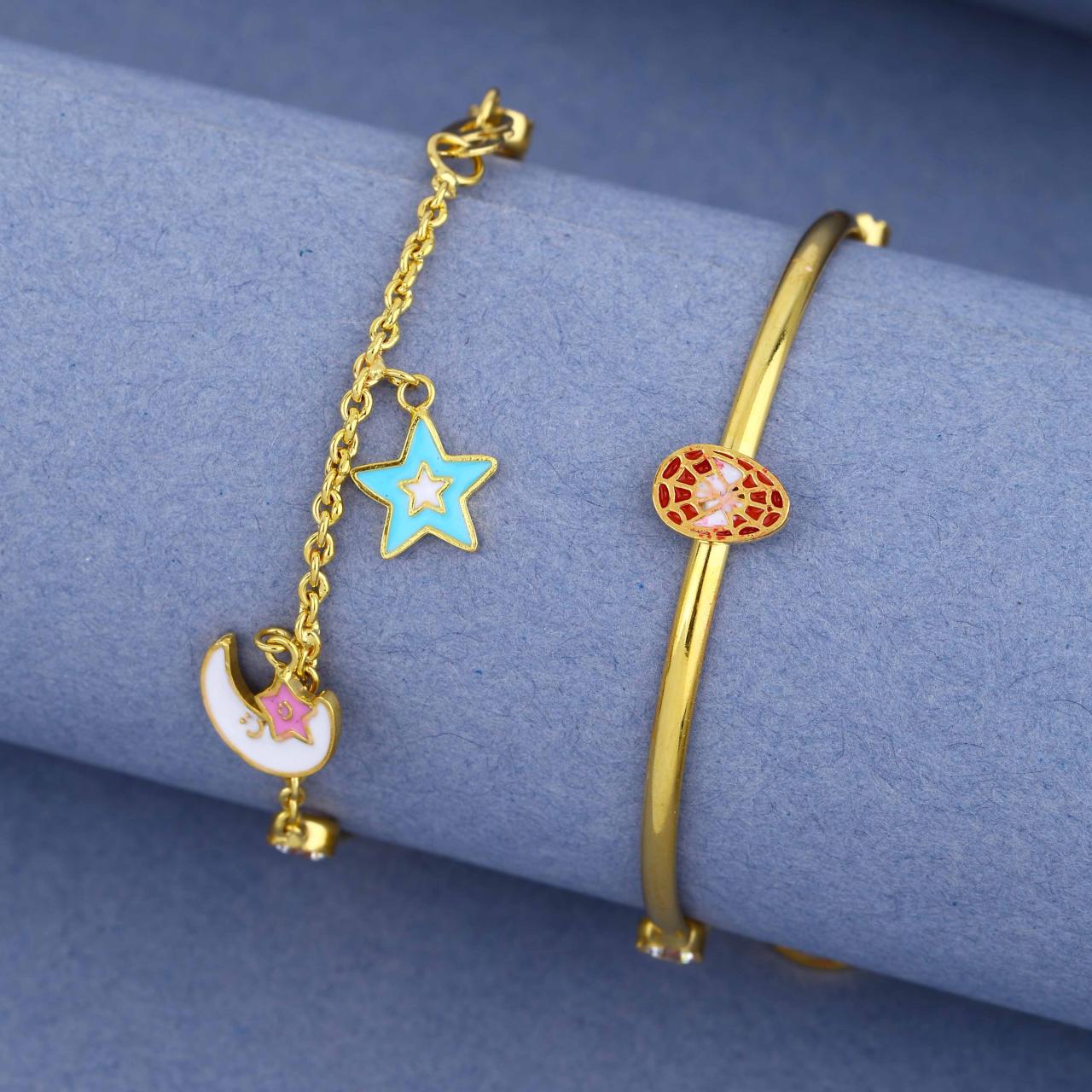 Kids Moon Star Charm Kadli (KKD18-377)