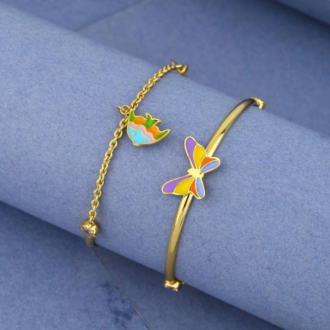 Kids Butterfly Charm Kadli