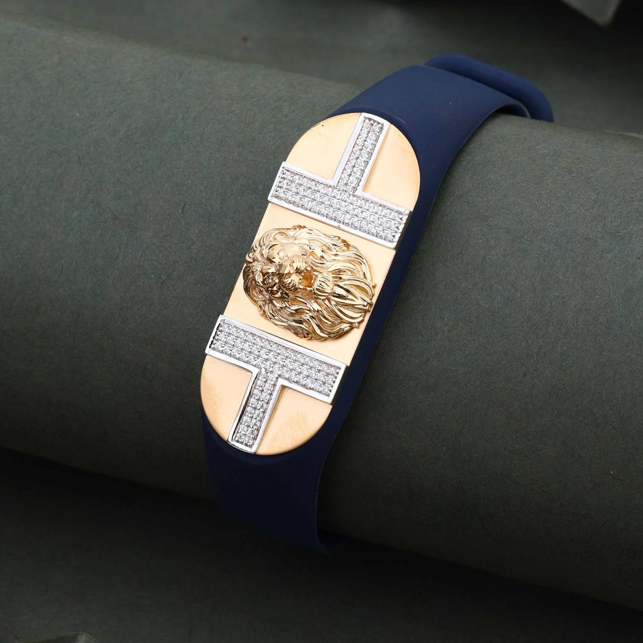Lion Designer Belt Bracelet