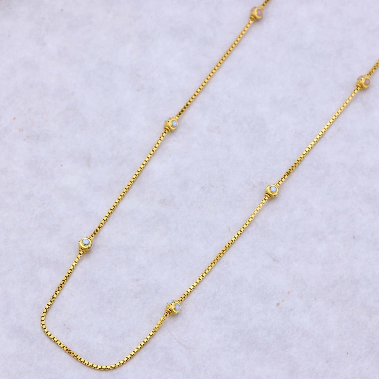 White Ball Kids Chain (KF18-230)