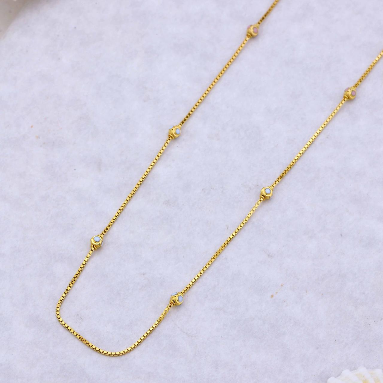 White Ball Kids Chain (KF18-230)