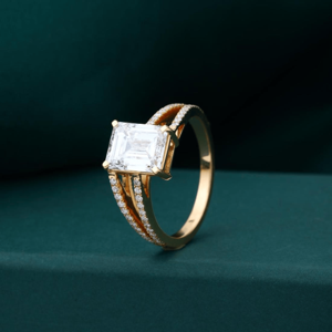 Minimal 18kt gold ring, Rakshabandhan gift idea for sister 2026